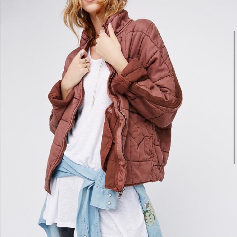 Free People Dolman Quilted Jacket